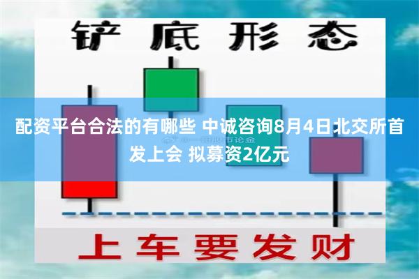 配资平台合法的有哪些 中诚咨询8月4日北交所首发上会 拟募资2亿元
