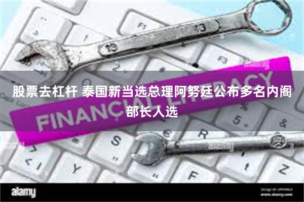 股票去杠杆 泰国新当选总理阿努廷公布多名内阁部长人选
